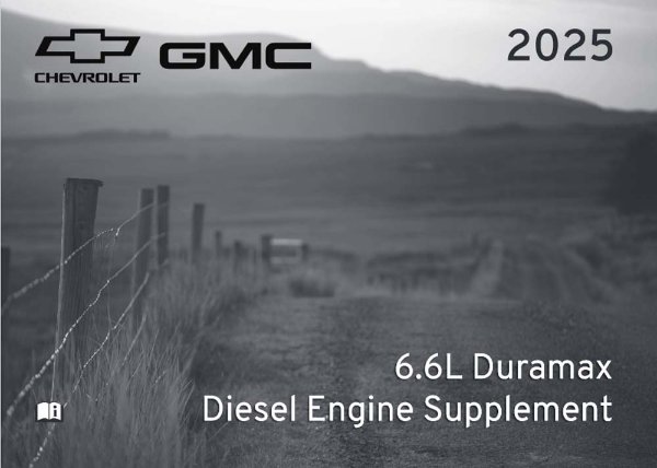 2025 Chevrolet DIESEL SUPPLEMENT Owner's Manual