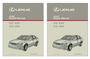 2002 Lexus GS 300, GS 430 Factory Shop Service Manual
