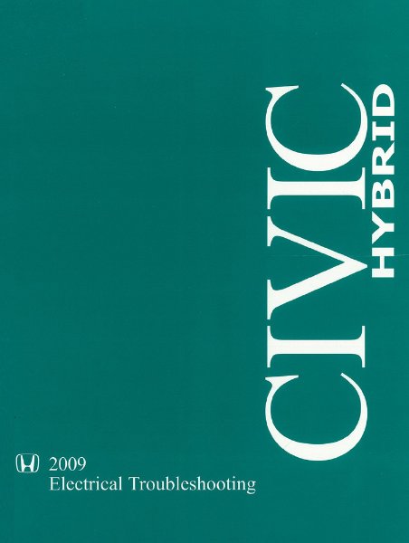2009 Honda Civic Hybrid Factory Shop Service Manual