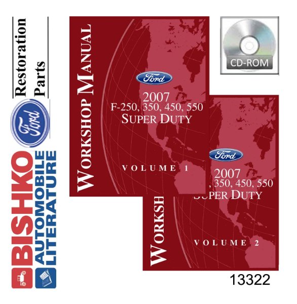 2007 Ford Truck F250-F550, Super Duty Factory Shop Service Manual