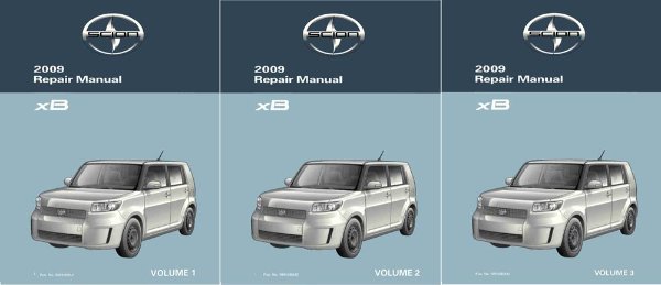 2009 Scion xB Factory Shop Service Manual