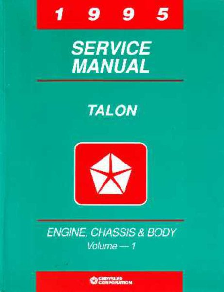 1995 Eagle Talon Factory Shop Service Manual