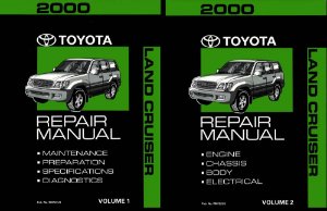 2000 Toyota Land Cruiser Factory Shop Service Manual