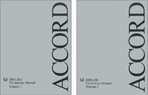 2008–2011 Honda Accord V6 Factory Shop Service Manual