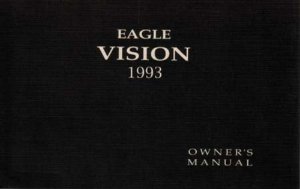 1993 Eagle Vision Owner's Manual