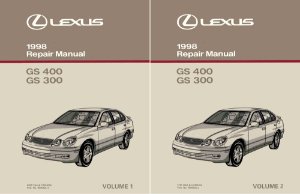 1998 Lexus GS 400, GS 300 Factory Shop Service Manual