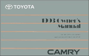1993 Toyota Camry Owner's Manual