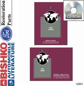 1997 Ford Aspire Factory Shop Service Manual
