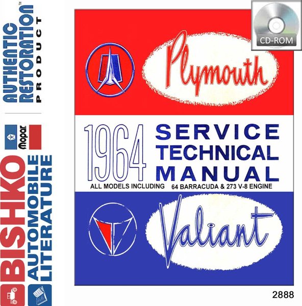 1964 Plymouth All Models Factory Shop Service Manual