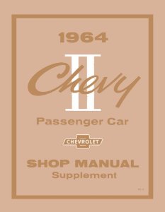 1964 Chevrolet Chevy II Factory Shop Service Manual