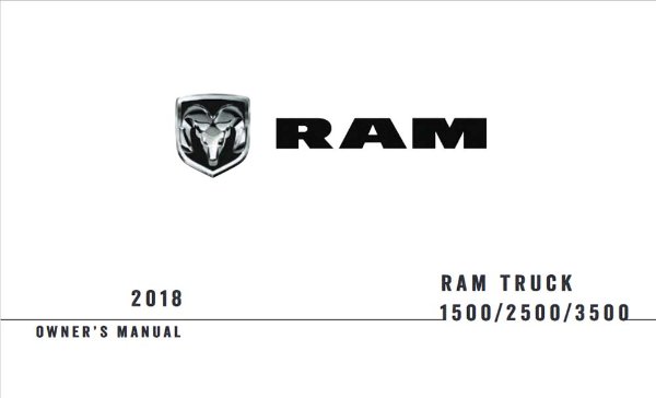 2018 Dodge Ram 1500/2500/3500 Truck Owner's Manual