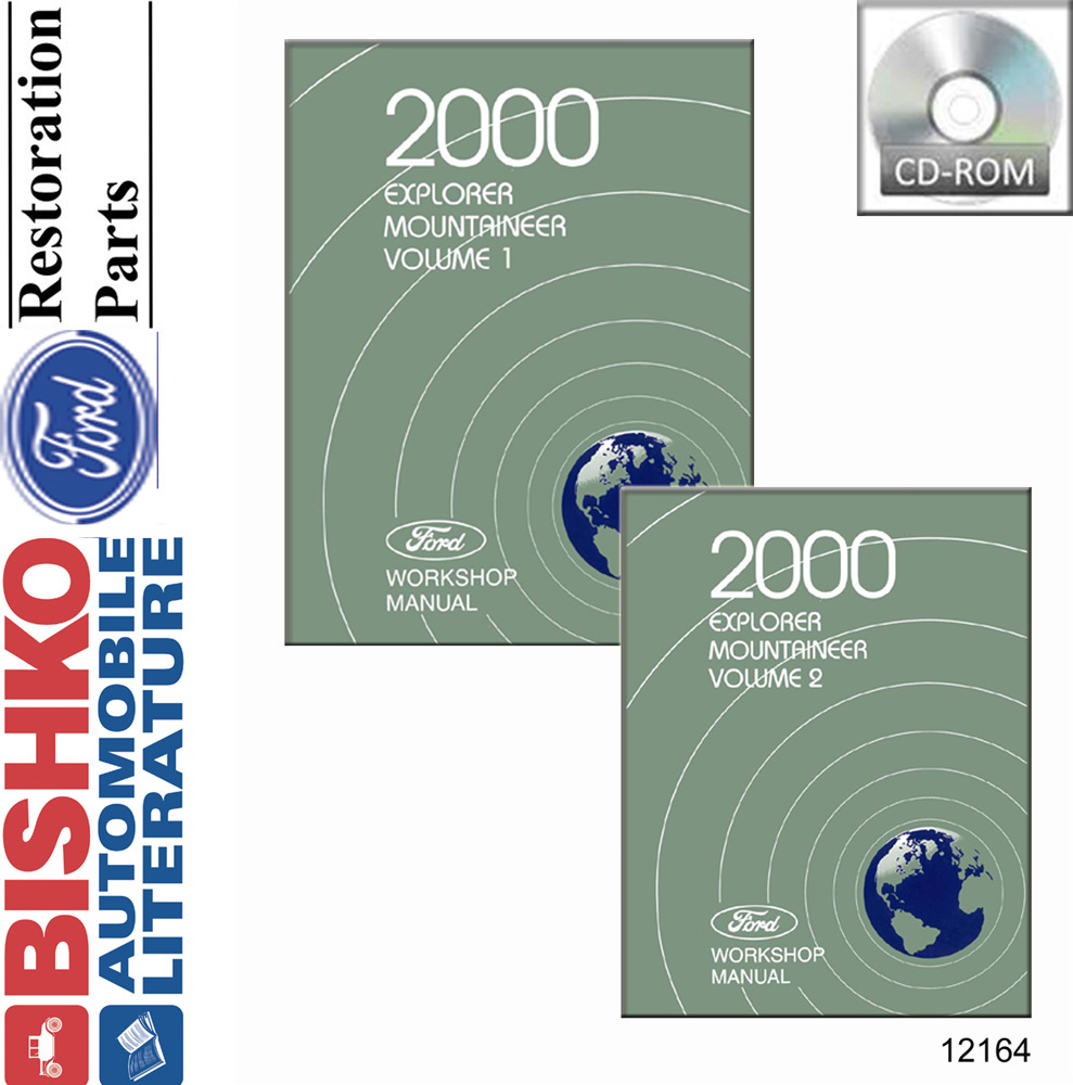 2000 Ford Explorer & Mercury Mountaineer Shop Service Repair Manual PDF Engine