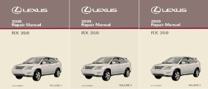2009 Lexus RX 350 Factory Shop Service Manual
