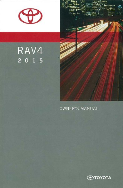 2015 Toyota Rav4 Owner's Manual