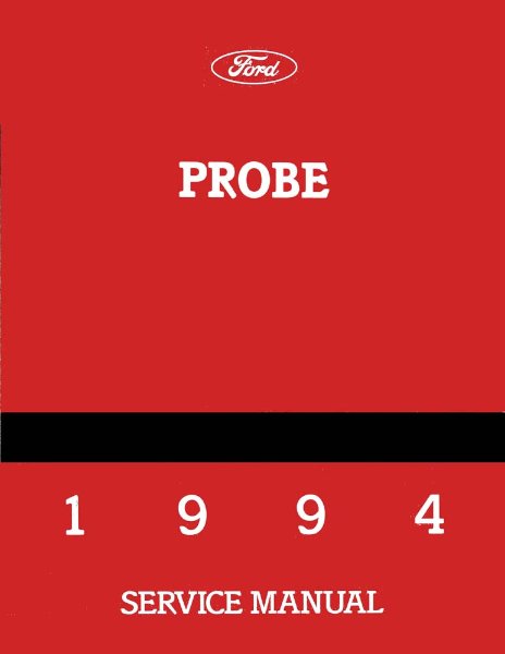1994 Ford Probe Factory Shop Service Manual