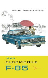 1963 Oldsmobile F-85 Owner's Manual