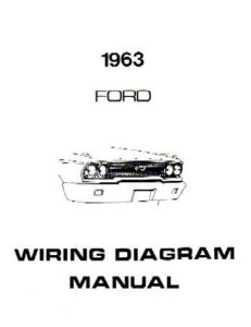 1963 Ford Galaxie Wiring Diagrams Manual