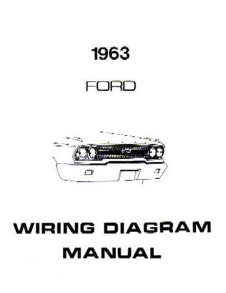 1963 Ford Galaxie Wiring Diagrams Manual