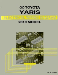 2010 Toyota Yaris Wiring Diagrams Manual