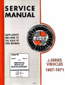 1967–1971 Jeep J-Series, Wagoneer Factory Shop Service Manual