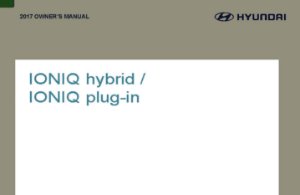 2017 Hyundai IONIQ HEV Owner's Manual