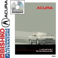1986 Acura Legend Factory Shop Service Manual