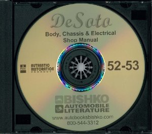 1952–1953 Desoto S16, S17 S18 Factory Shop Service Manual