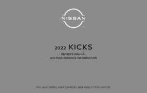 2022 Nissan Kicks Owner's Manual