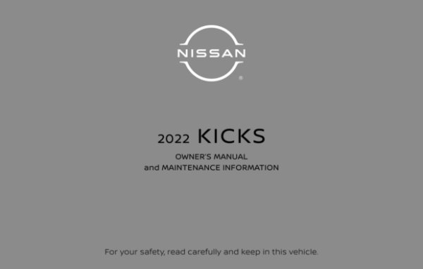 2022 Nissan Kicks Owner's Manual