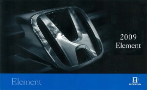 2009 Honda Element Owner's Manual