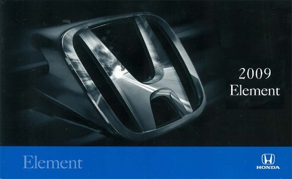 2009 Honda Element Owner's Manual