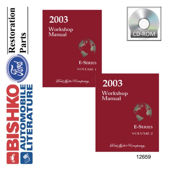2003 Ford Truck E-Series Factory Shop Service Manual