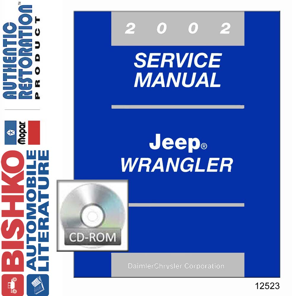 2002 JEEP WRANGLER Body, Chassis & Electrical Service Manual