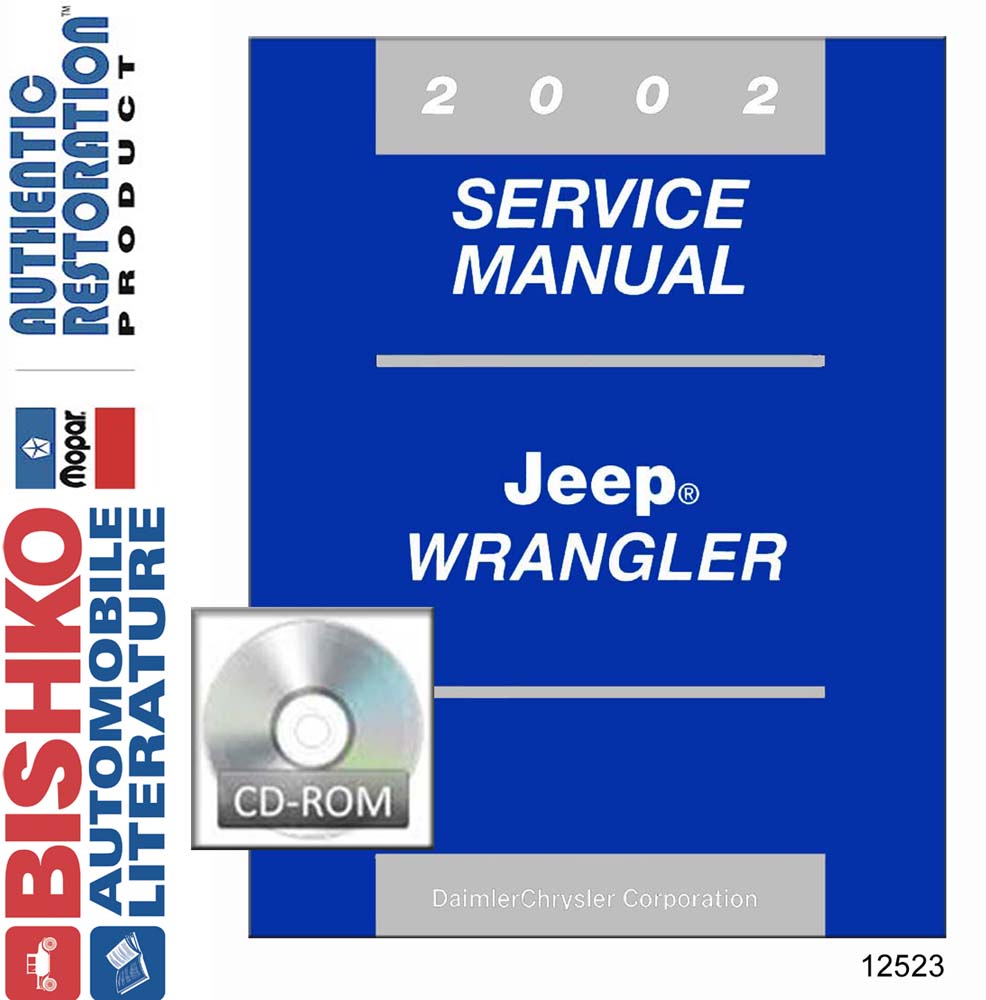 2002 JEEP WRANGLER Body, Chassis & Electrical Service Manual main image