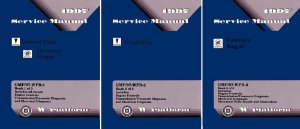 1997 Pontiac Grand Prix, Century, Regal Factory Shop Service Manual