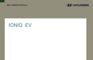 2021 Hyundai IONIQ EV Owner's Manual