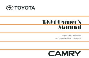 1994 Toyota Camry Owner's Manual