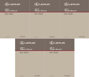 2011 Lexus GS 450h Factory Shop Service Manual