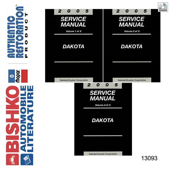 2005 Dodge Truck Dakota Factory Shop Service Manual