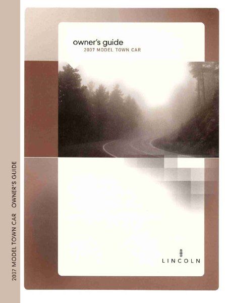 2007 Lincoln Town Car Owner's Manual