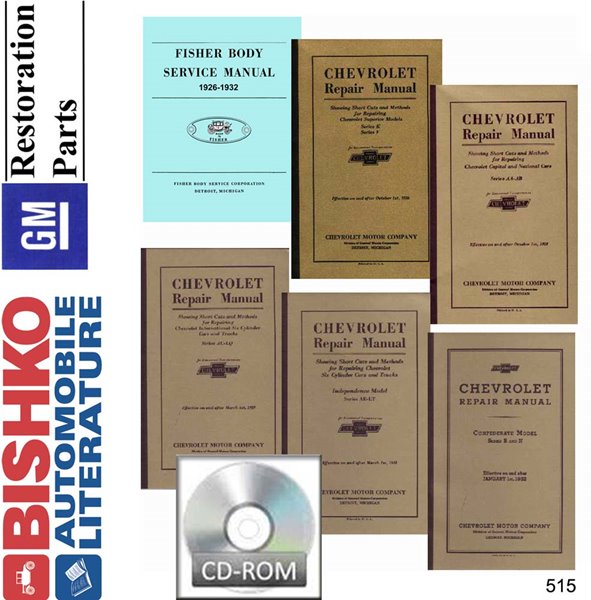 1929–1933 Chevrolet All Models Factory Shop Service Manual