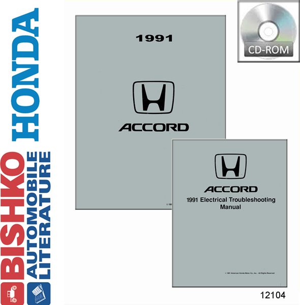 1991 Honda Accord Factory Shop Service Manual