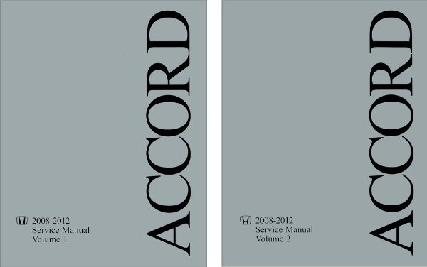 2008–2012 Honda Accord Factory Shop Service Manual