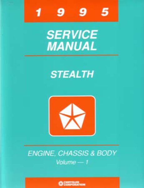 1995 Dodge Stealth Factory Shop Service Manual