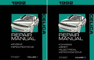 1992 Toyota Celica Shop Service Repair Manual