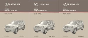 2008 Lexus GX 470 Factory Shop Service Manual