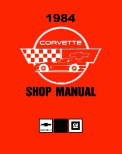 1984 Chevrolet Corvette Factory Shop Service Manual