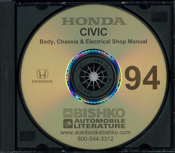 1994 Honda Civic Factory Shop Service Manual