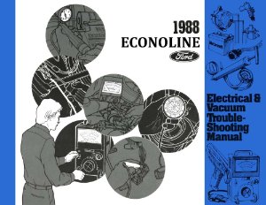 1988 Ford Truck Econoline Wiring Diagrams Manual