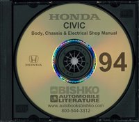 1994 HONDA CIVIC Body, Chassis & Electrical Service Manual sample image